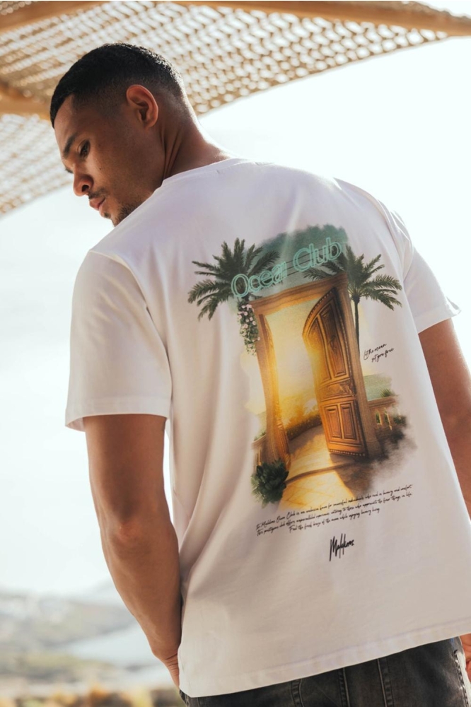 MEN EXCLUSIVE CLUB T SHIRT MM1 HS25 59 100 WHITE